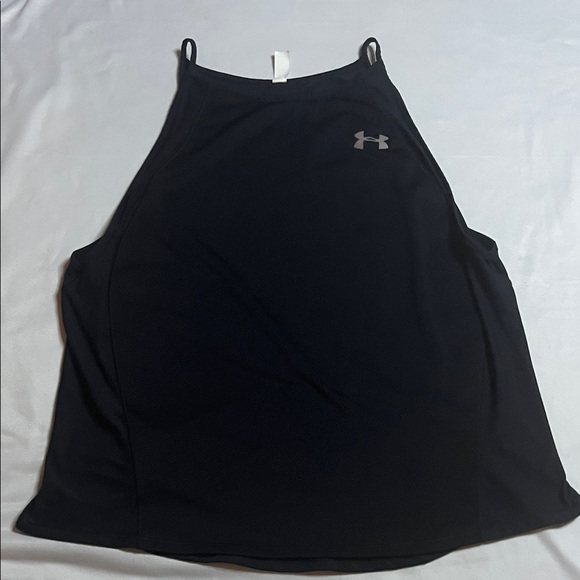 Under Armour Black Fitted Tank Top - Picture 1 of 8